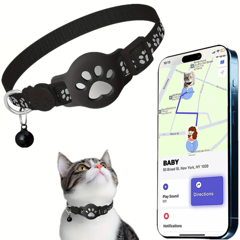 Collar con rastreador para mascotas