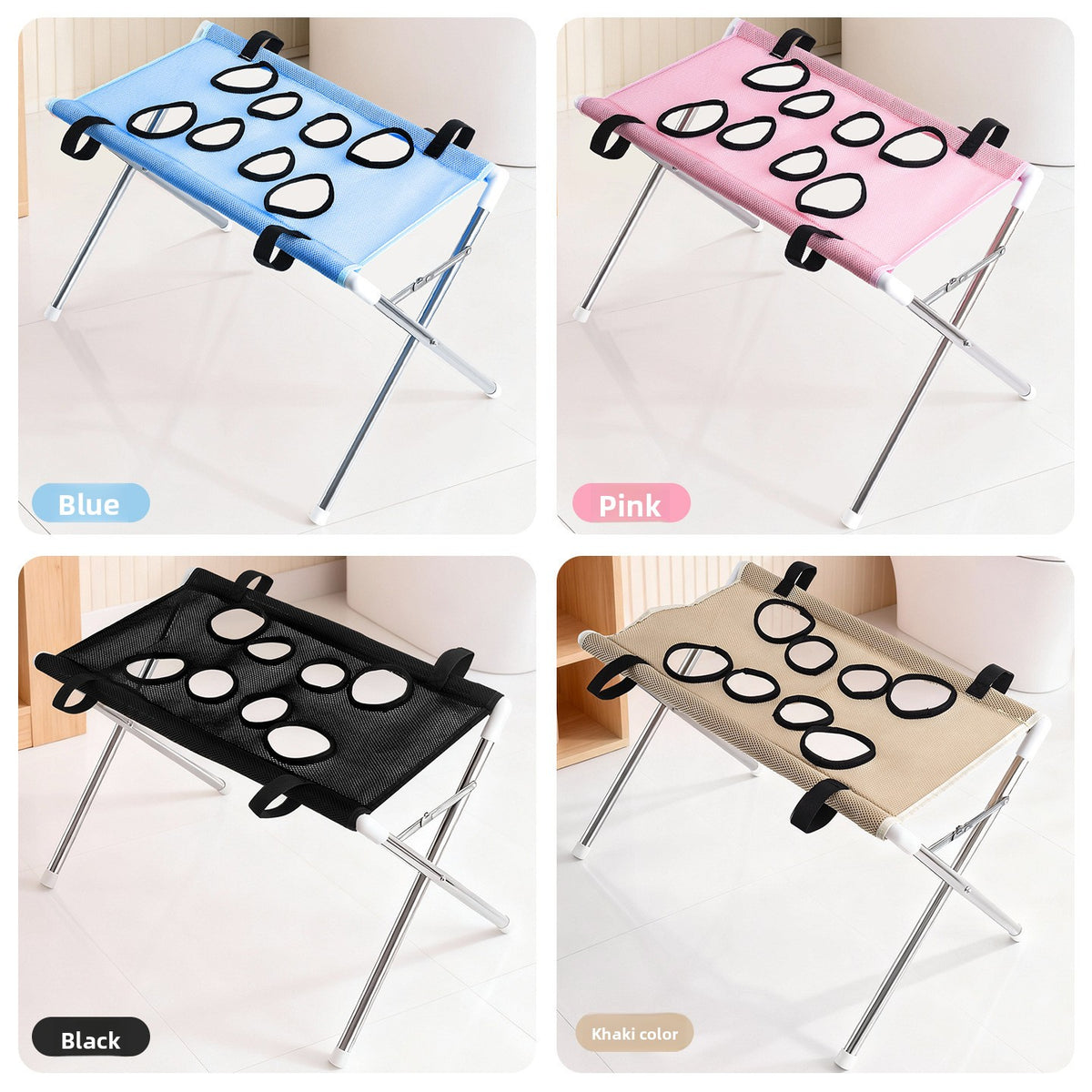 Mesa plegable para el baño y aseo de mascotas