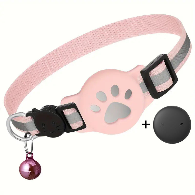 Collar con rastreador para mascotas