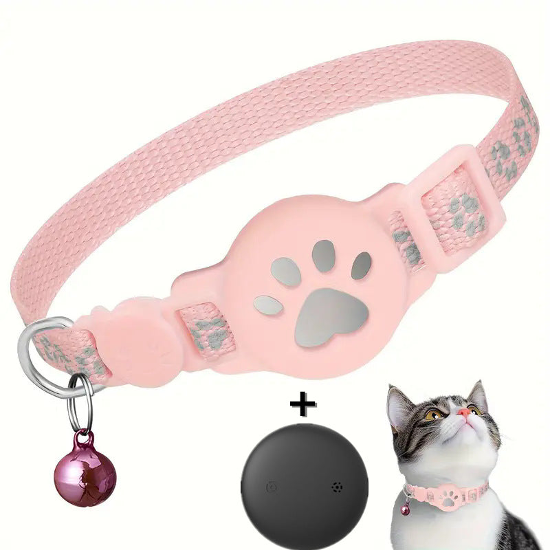 Collar con rastreador para mascotas